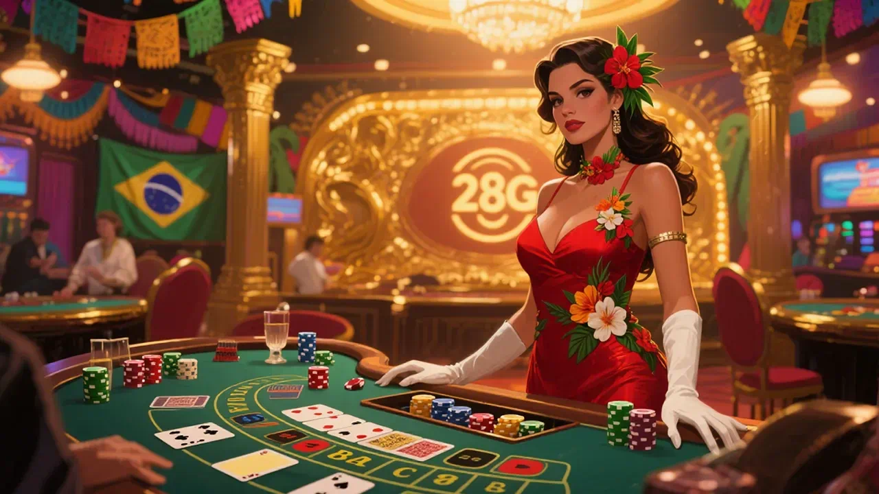 f99.com mesa de bacará com fichas em destaque