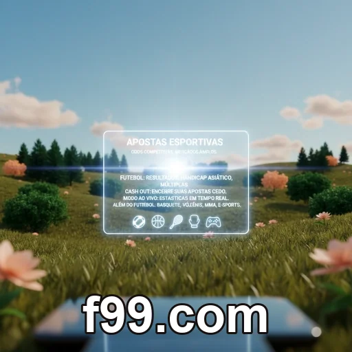 Gestão da conta no app f99.com pelo celular