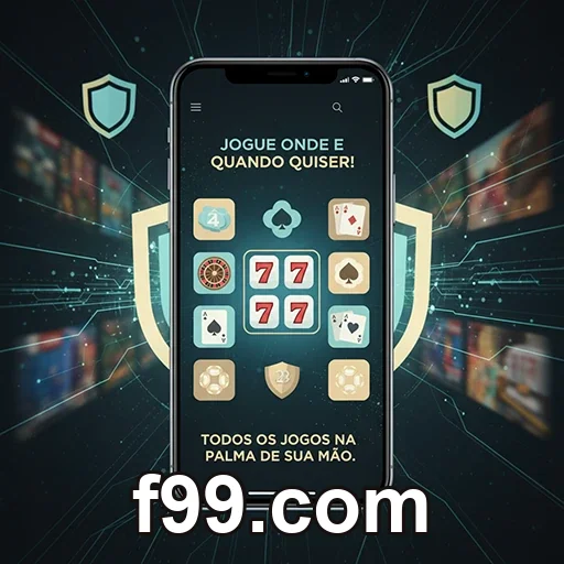 Login seguro no f99.com pelo celular em poucos toques