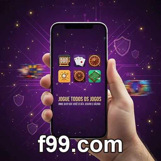 Saldo e saque no app f99.com em consulta prática