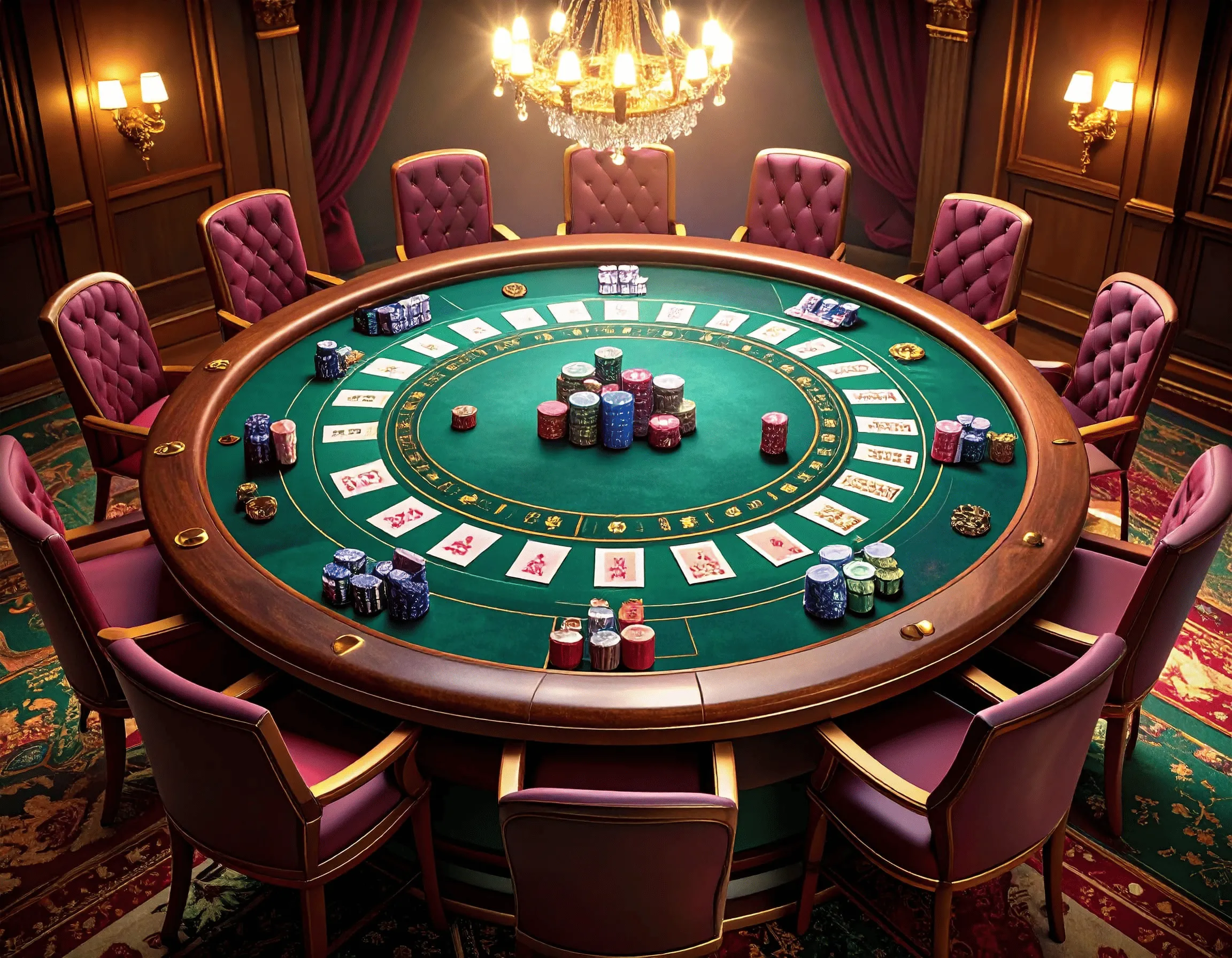 Croupier conduzindo mesa de roleta ao vivo